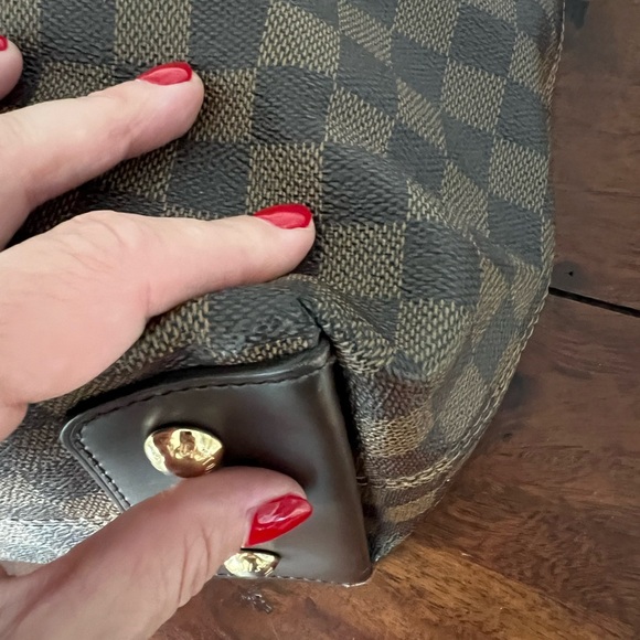 Louis Vuitton Damier Ebene Zip Shoulder Bag - Picture 7 of 15